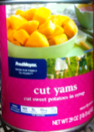 (image for) Sweet Potatoes Cut Yams ( Canned ) 29 oz